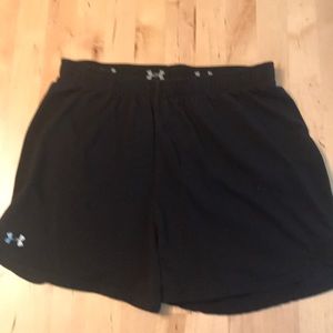 Girls Under Armour Black Shorts